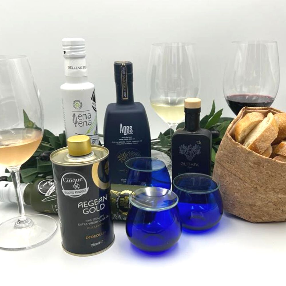 Private Greek Extra Virgin Olive Oil Tasting With Wine Pairing