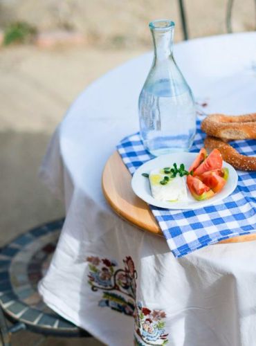 Greek meze and tsipouro moment at Casa Cinque
